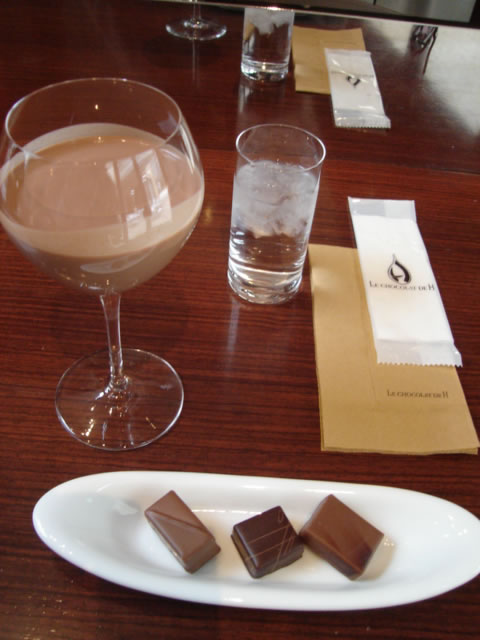 クリックすると拡大します LE CHOCOLAT DE H