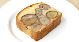 足立音衛門 栗いっぱいのパウンドケーキ