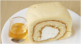 岡山ローザンヌ 純生はちみつロールケーキ